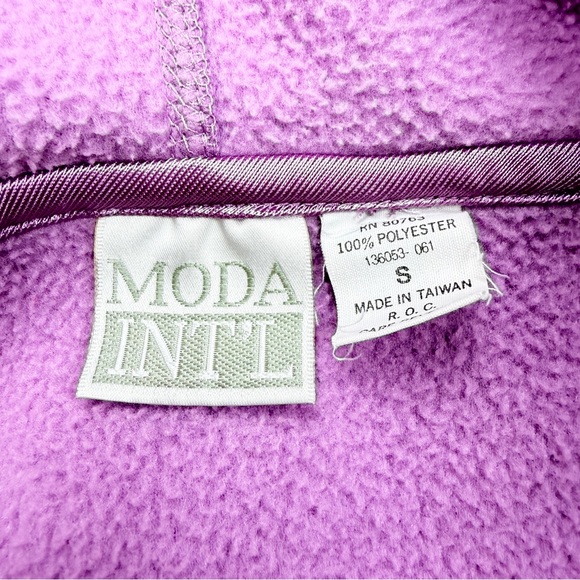 Moda Lavender Fleece Jacket - Picture 9 of 10